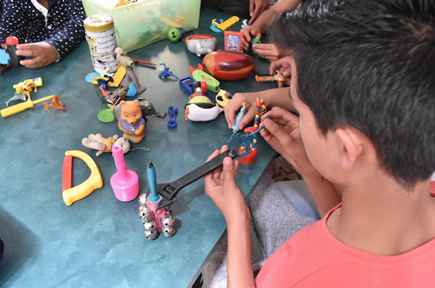 Collaborative Art Activity in Medellin, Colombia